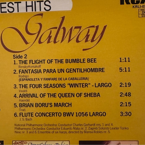 James Galway record album music - Picture 4 of 9